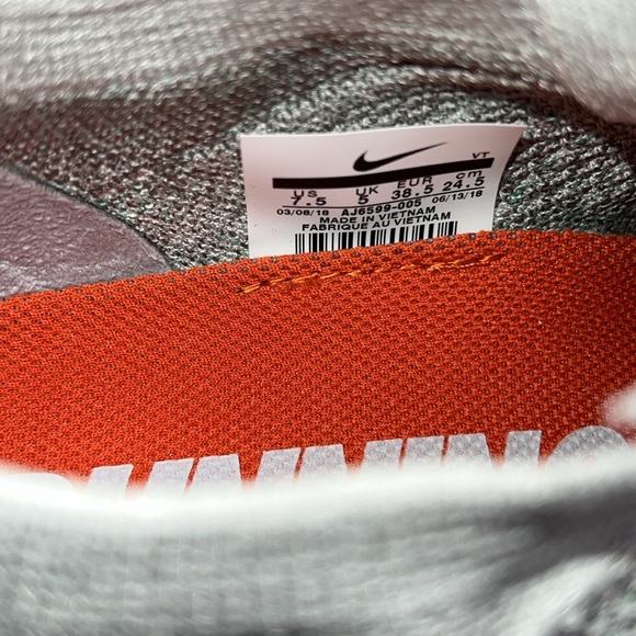 💙NWT NIKE WOMENS AIR VAPORMAX FK MOC 2 IN SIZE 7.5 - Picture 11 of 11